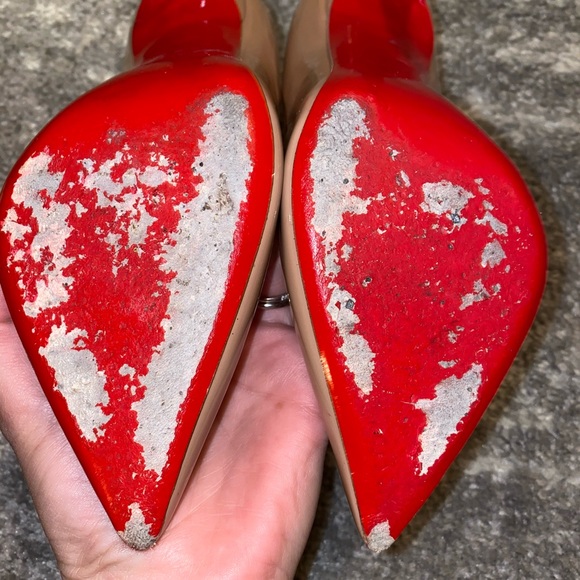 Louboutin Nude Pigalle Pumps - Picture 6 of 7